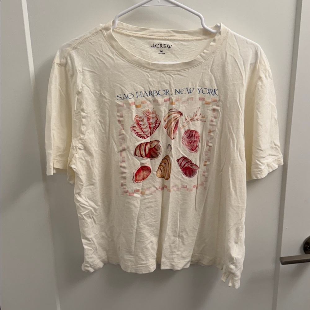 J Crew t coastal beach t shirts size M